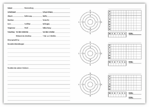 Leistungsbuch für Pistole / Gewehr